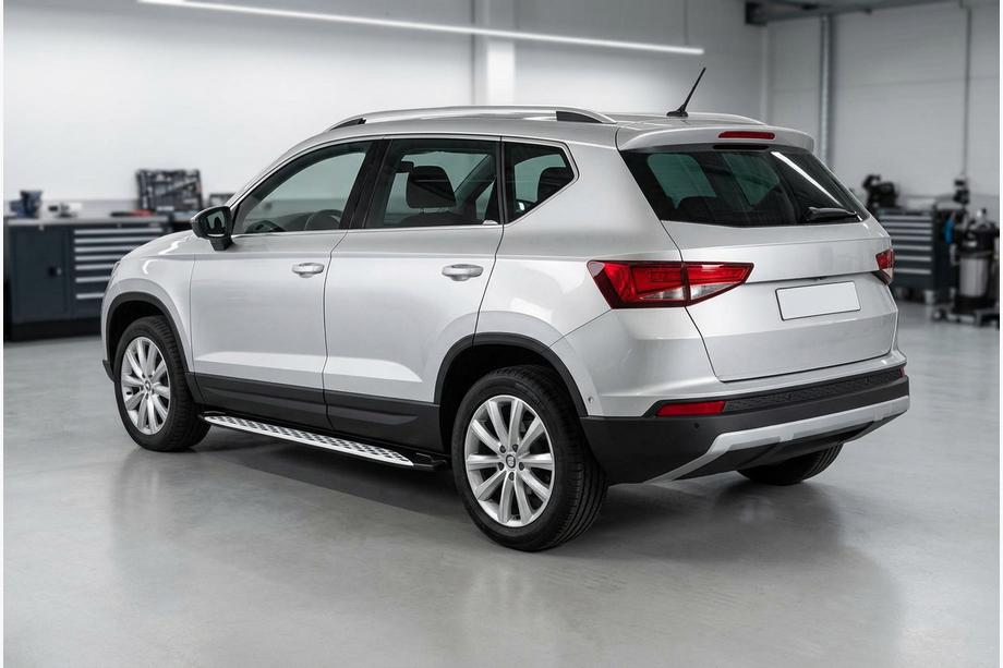 Seat Ateca 2016– Sānu sliekšņi Shining V1 (2 gab., alumīnijs) Image