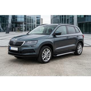 Sānu sliekšņi Shining V1 (2 gab., alumīnijs) foto 1