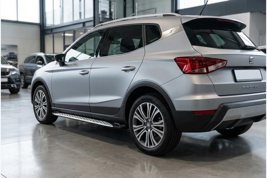 Seat Arona 2017– Sānu sliekšņi Shining V1 (2 gab., alumīnijs) Image