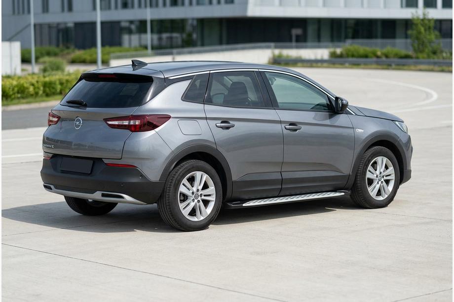 Opel Grandland X 2017– Sānu sliekšņi Shining V1 (2 gab., alumīnijs) Image