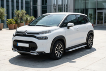 Citroen C-3 Aircross 2017–2024 Sānu sliekšņi Shining V1 (2 gab., alumīnijs) foto 1