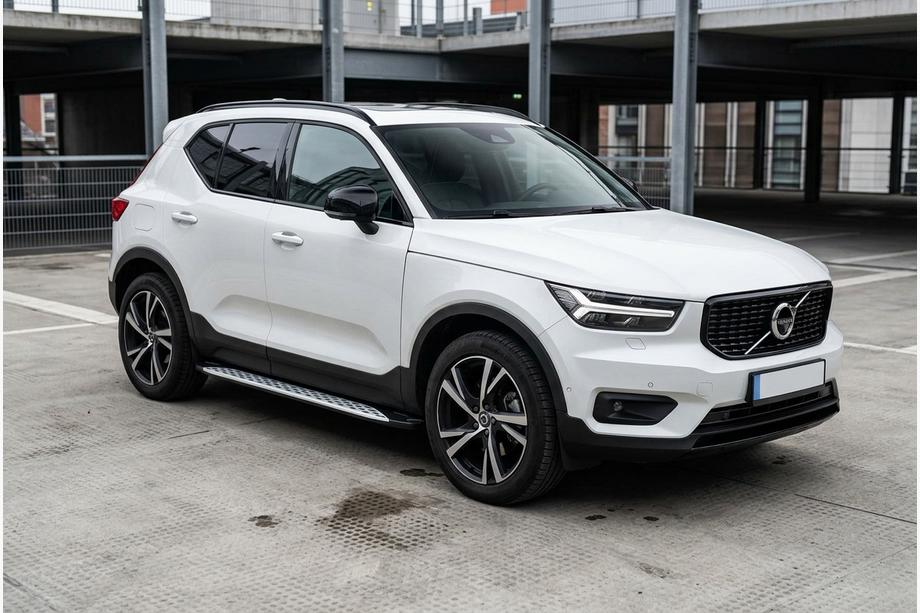 Volvo XC40 2018– Sānu sliekšņi Shining V1 (2 gab., alumīnijs) Image