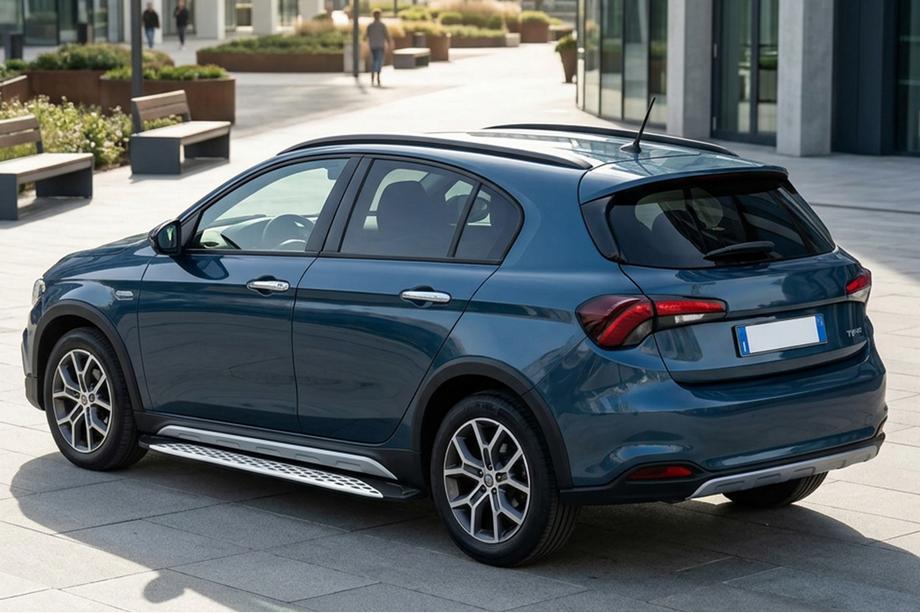 Fiat Tipo Cross 2021– Sānu sliekšņi Shining V1 (2 gab., alumīnijs) Image