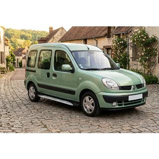 Sānu sliekšņi Shining V1 (2 gab., alumīnijs) Renault Kangoo 1998–2008 foto 1