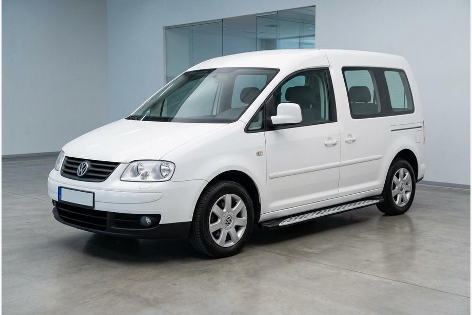 Volkswagen Caddy 2004–2010 Sānu sliekšņi Shining V1 (2 gab., alumīnijs) Image