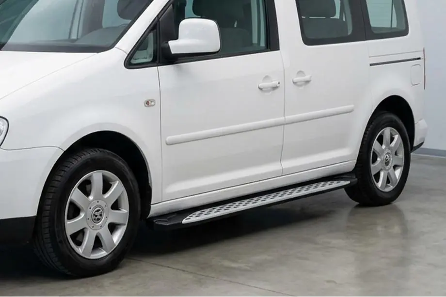 Volkswagen Caddy 2010–2015 Sānu sliekšņi Shining V1 (2 gab., alumīnijs) Foto 1