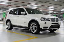 BMW X3 F25 2011–2018 Sānu sliekšņi Shining V1 (2 gab., alumīnijs) foto 1