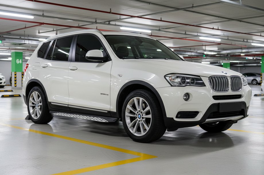BMW X3 F25 2011–2018 Sānu sliekšņi Shining V1 (2 gab., alumīnijs) Image
