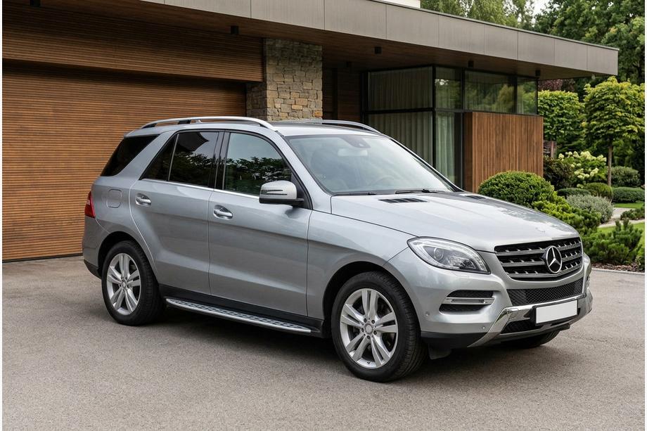 Mercedes GLE/ML class W166 2011–2018 Sānu sliekšņi Shining V1 (2 gab., alumīnijs) Image