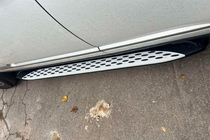 Range Rover IV L405 2013–2021 Sānu sliekšņi Shining V1 (2 gab., alumīnijs) foto 2