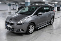 Peugeot 5008 2009–2016 Sānu sliekšņi Shining V1 (2 gab., alumīnijs) foto 1