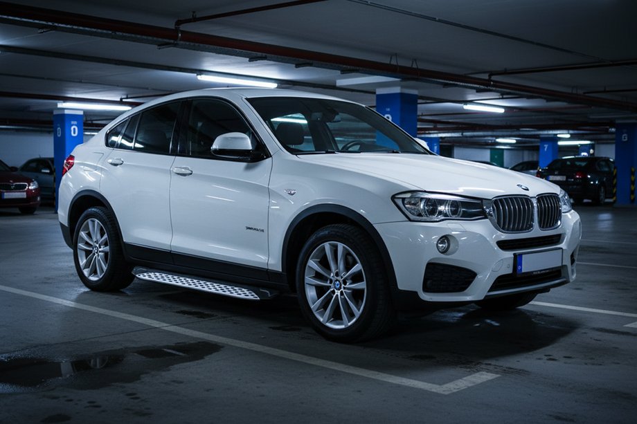 BMW X4 F26 2014–2018 Sānu sliekšņi Shining V1 (2 gab., alumīnijs) Image