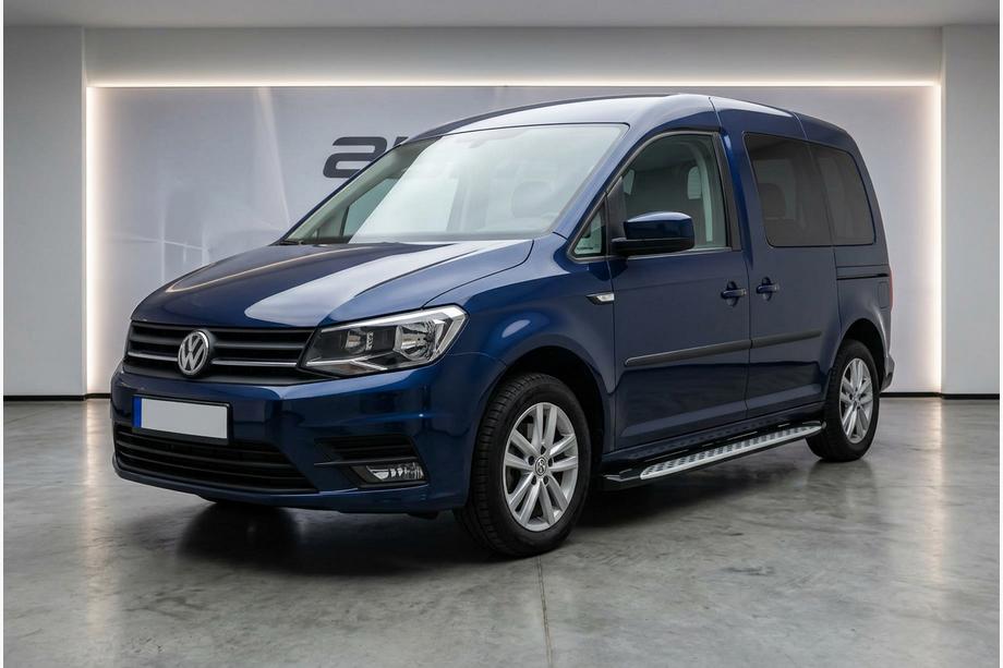 Volkswagen Caddy 2015–2020 Sānu sliekšņi Shining V1 (2 gab., alumīnijs) Image