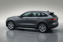 Jaguar F-PACE 2016– Sānu sliekšņi Shining V1 (2 gab., alumīnijs) foto 1
