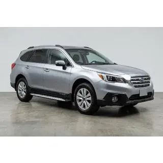 Sānu sliekšņi Shining V1 (2 gab., alumīnijs) Subaru Outback 2014–2019 foto 1