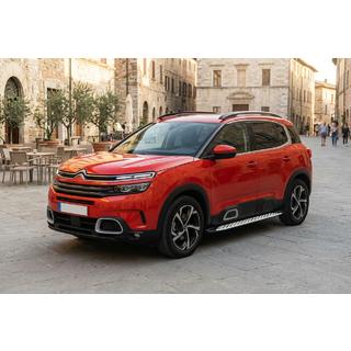 Sānu sliekšņi Shining V1 (2 gab., alumīnijs) Citroen C5 Aircross 2017–2025 foto 1