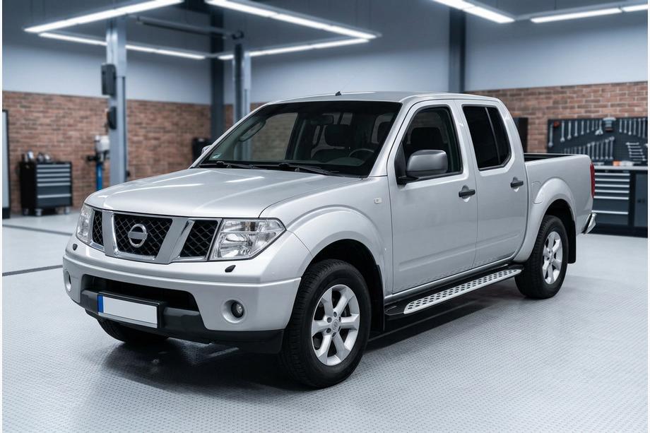 Nissan Navara 2006–2015 Sānu sliekšņi Shining V1 (2 gab., alumīnijs) Image