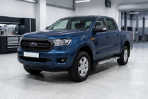 Ford Ranger 2011–2022 Sānu sliekšņi Shining V1 (2 gab., alumīnijs) foto 1