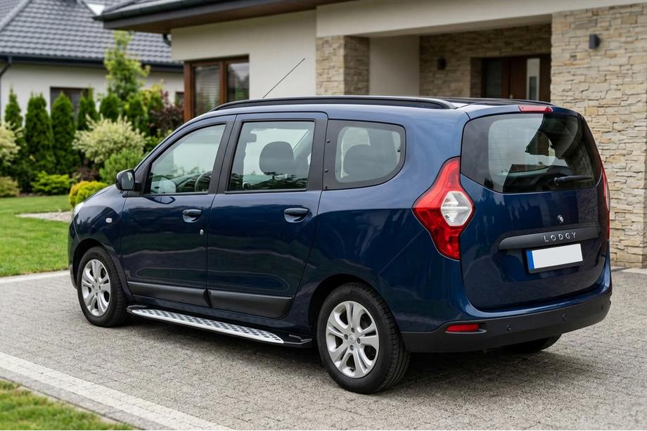 Renault Lodgy 2013–2022 Sānu sliekšņi Shining V1 (2 gab., alumīnijs) Image