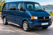 Volkswagen T4 Caravelle/Multivan 1990–2003 Sānu sliekšņi Shining V1 (2 gab., alumīnijs) foto 1