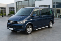 Volkswagen T6 2015–2024 Sānu sliekšņi Shining V1 (2 gab., alumīnijs) foto 1