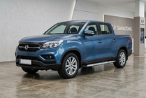SsangYong Musso II 2018– Sānu sliekšņi Shining V1 (2 gab., alumīnijs) foto 1