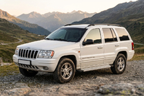Jeep Grand Cherokee WJ 1999–2004 Sānu pakāpieni Maya V2 (2 gab., alumīnijs) foto 1