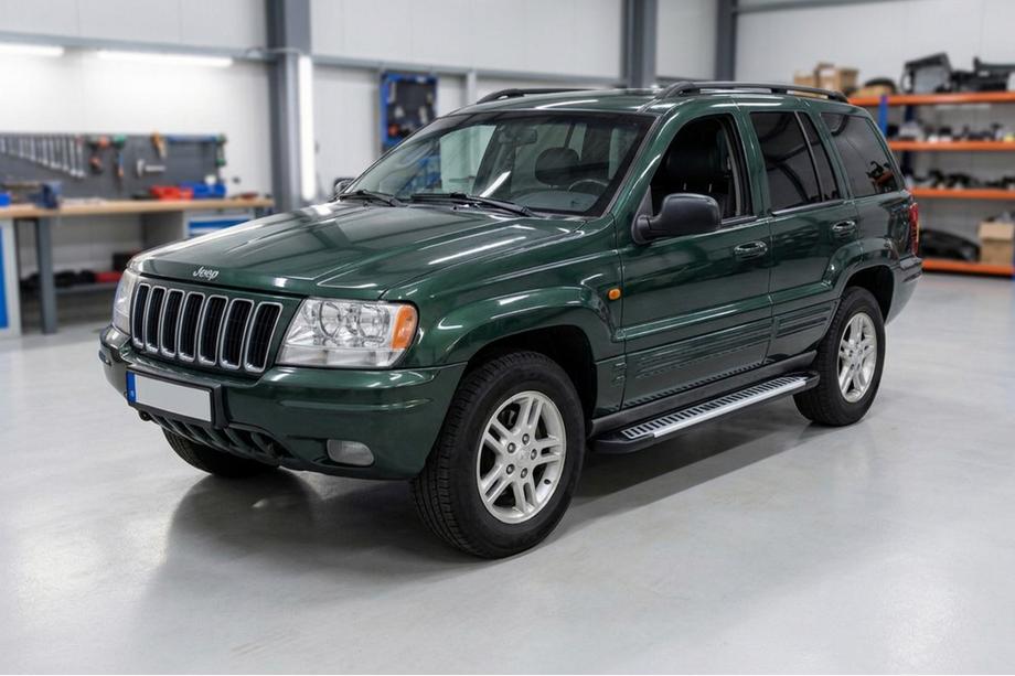 Jeep Grand Cherokee WJ 1999–2004 Sānu sliekšņi Line (2 gab., alumīnijs) Foto 1