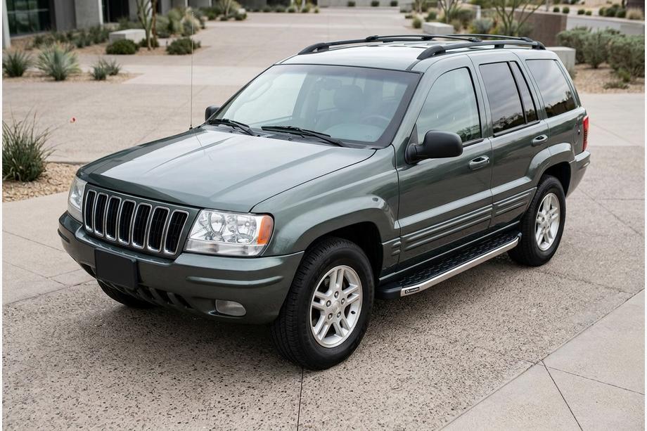 Jeep Grand Cherokee WJ 1999–2004 Sānu pakāpieni BlackLine (2 gab., alumīnijs) Image