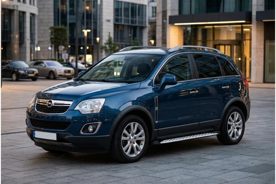 Opel Antara 2006–2017 Sānu sliekšņi Shining V1 (2 gab., alumīnijs) 2016-2018 Image