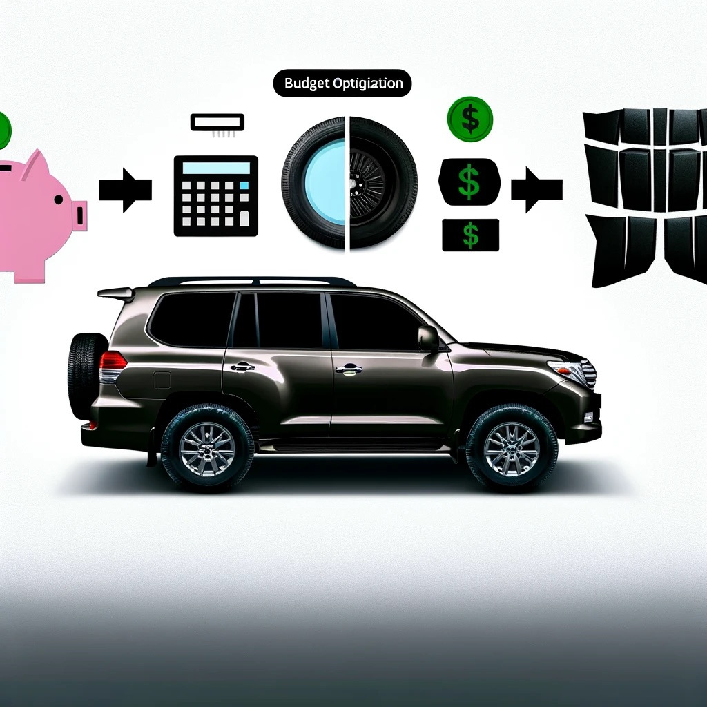 Budžeta optimizācija Toyota Land Cruiser 200 restailingam