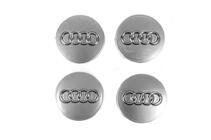 Audi Disku centra vāciņi 60/58 mm pelēki ad5957s (4 gab.) foto 2