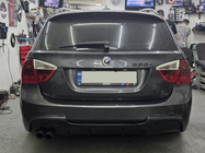 BMW 3. sērija E90/E91 2005–2011 Jubilejas emblēma 74 mm (aizmugurējā) foto 3