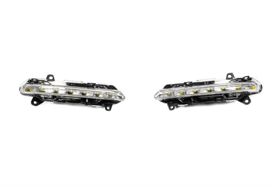 Mercedes S-class W221 2005–2013 Dienas gaitas lukturi DRL (ne AMG, 2009-2012) Foto 1