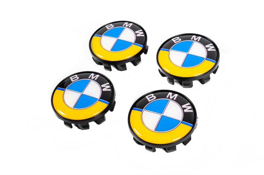 BMW Diska centra vāciņi 55/53 mm UA-Style (4 gab.) Image