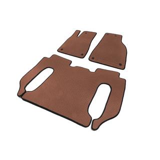 EVA auto paklājiņi (brūni) foto 2