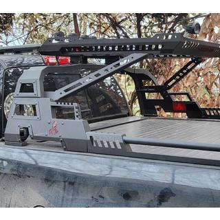 Dakar rollbārs ar grozu (zem rullo pārsega) Toyota Tundra 2007–2021 foto 1