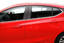 Opel Astra K 2016–2021 Logu apdare (HB) (8 gab., nerūsējošais tērauds) foto 4