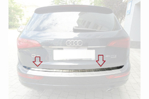 Audi Q5 2008–2017 Bagāžnieka malas uzlika (nerūsējošā tērauda) foto 1