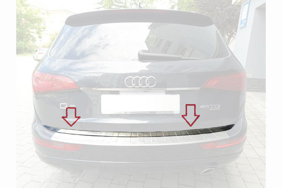 Audi Q5 2008–2017 Bagāžnieka malas uzlika (nerūsējošā tērauda) Image