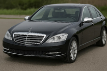 Mercedes S-class W221 2005–2013 Spoguļu uzlikas (2009-2013, 2 gab., nerūsējošais tērauds) foto 1