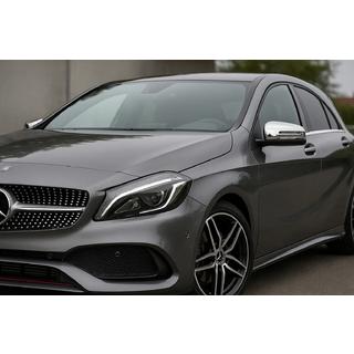 Spoguļu uzlikas (2 gab., nerūsējošais tērauds) Mercedes A-class W176 2012–2018 foto 1