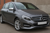 Mercedes B-class W246 2011–2018 Spoguļu uzlikas (2 gab., nerūsējošais tērauds) foto 3