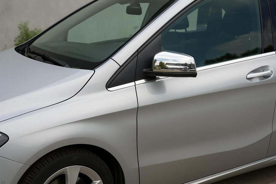 Mercedes B-class W246 2011–2018 Spoguļu uzlikas (2 gab., nerūsējošais tērauds) Image