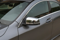 Mercedes CLA C117 2013–2019 Spoguļu uzlikas (2 gab., nerūsējošais tērauds) foto 1
