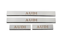 Audi A4 B8 2007–2015 Sliekšņu uzlikas (4 gab., nerūsējošais tērauds) foto 1
