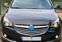 Opel Insignia 2008–2017 Restes uzlikas (2014-2017, nerūsējošais tērauds) foto 3