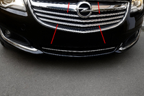 Opel Insignia 2008–2017 Restes uzlikas (2014-2017, nerūsējošais tērauds) foto 1