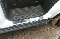 Ford Transit 2014– Sliekšņu uzlikas (2 gab., nerūsējošais tērauds) foto 1