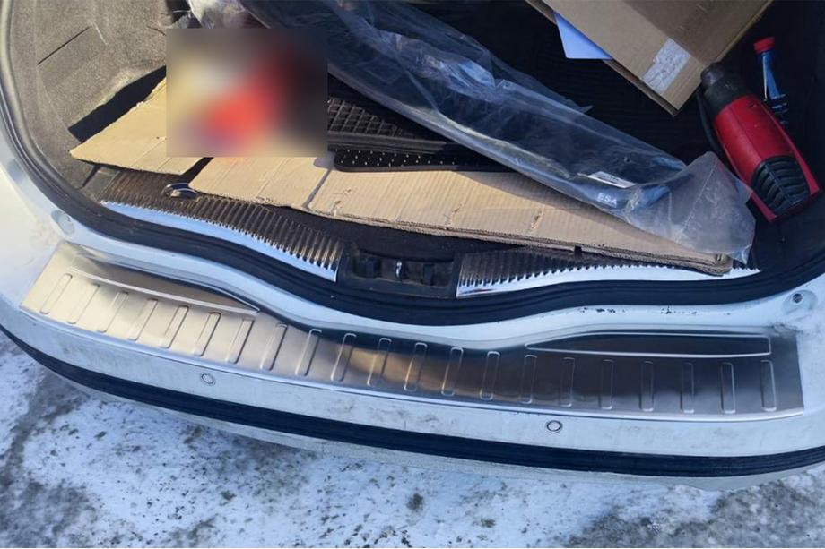 Ford Mondeo 2014–2022 Aizmugurējā bufera aizsarguzlika Carmos (SW, nerūsējošais tērauds) Image